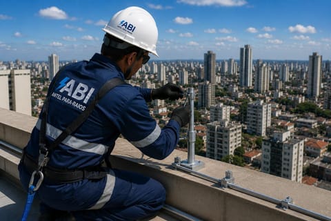 Instalação de para-raios